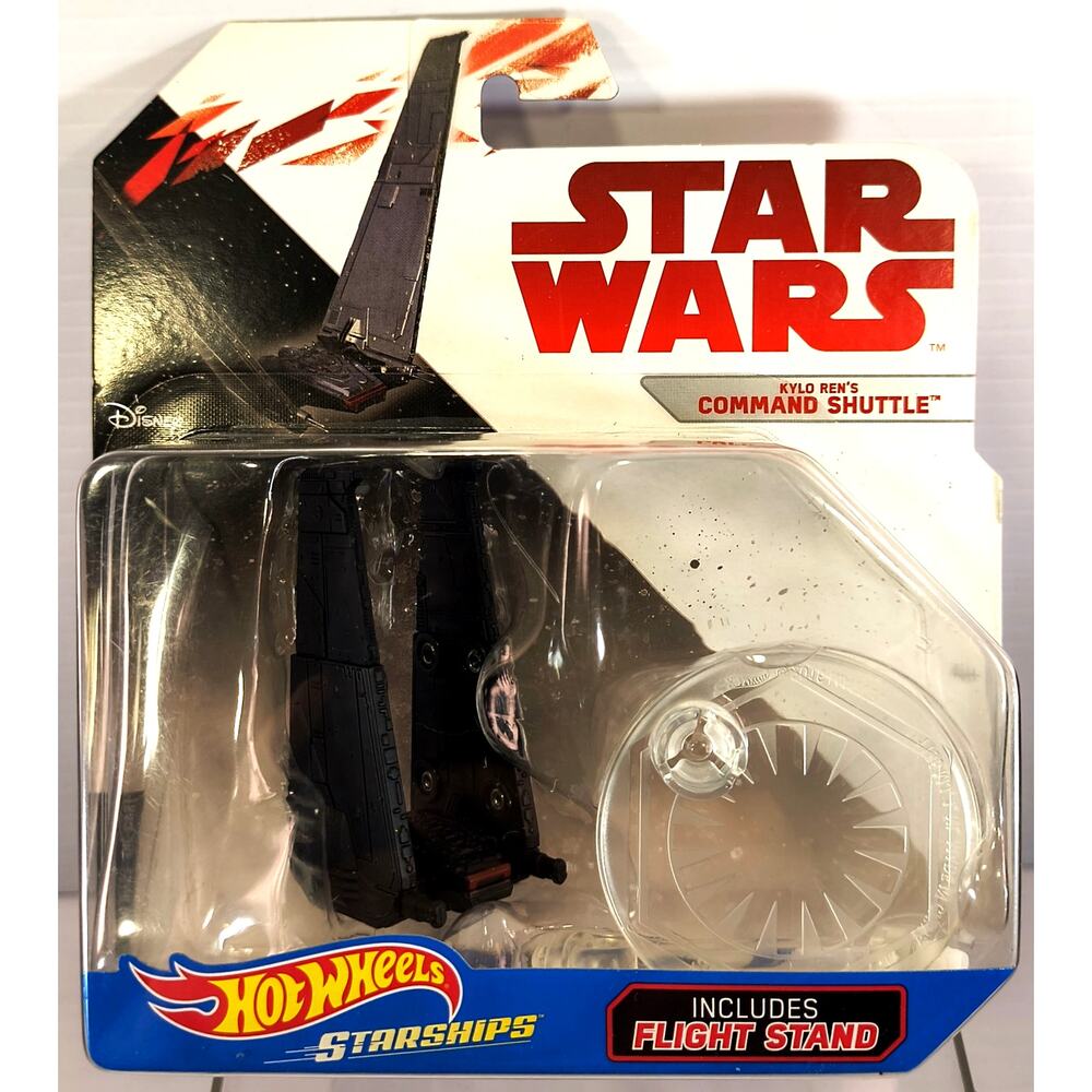 Hot Wheels 2017 Starships Star Wars KYLO REN'S COMMAND SHUTTLE, New, See Pics!